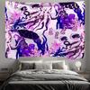 Psychedelic Ocean Octopus Decorative Tapestry Home Wall Decor Office Living Room Tapestry