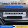 Alloy Temporary Car Parking Number Plate Device for Phone Numbers