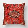 Home Decor Colorful Ethnic Pattern Digital Print Pillow Covers Pattern Cushion Cover Suitable for Sofa Bedroom Car Pillow Cover