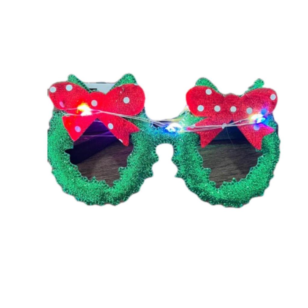 Festive Headband Eyeglass Frames: Christmas, Halloween, Valentine's Day & Party Glasses with Santa Claus Design