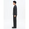 8SECONDS Side Button Collar Knit Ash