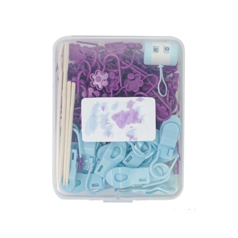 

1 Set Knitting Markers Stitching Markers with Yarn Needle Knitting Tool Large Eye Sewing Needle Knitting Needle