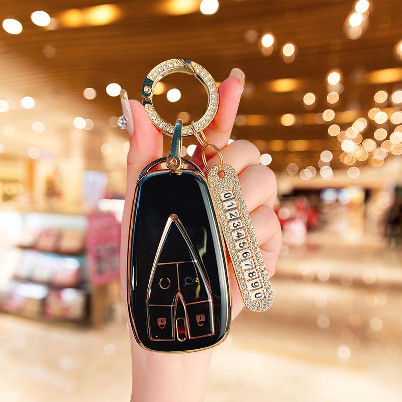Changan Car Key Cover: Compatible with CS75 Plus, CS55 Plus, Yidong Univ, Auchan X5, Z6 Models