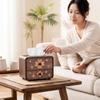 Tissue Box with Opening Aesthetic Cover Base Decorative for Desktop, Living Room,