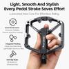 WEST BIKING Bicycle Pedals Sealed DU Bearing Nonslip Pedal Mountain Road Bike Cycling Alloy MTB Pedal Bicycle Accessories