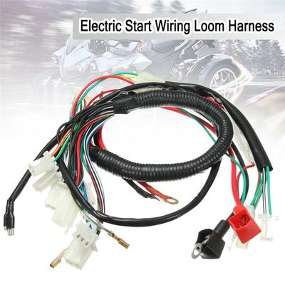 Electric Wiring Harness For Chinese 50cc 70cc 90cc 110cc 125cc ATV Quad Pit Bike