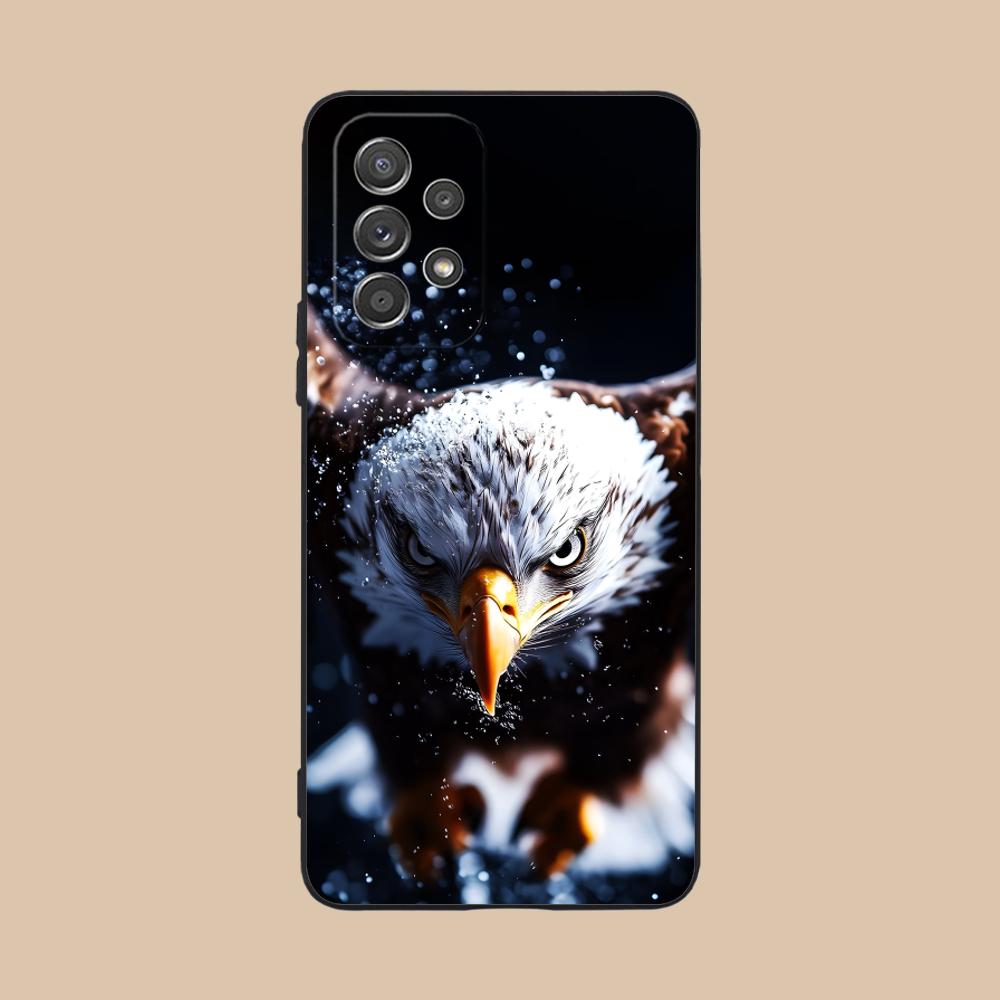 

Bald Eagles Mobile Cell Phone Case for Samsung Galaxy A73 72 71 70 56 55 54 53 52 36 35 34 23 16 15 5G Colour Protective Luxury Galaxy A16