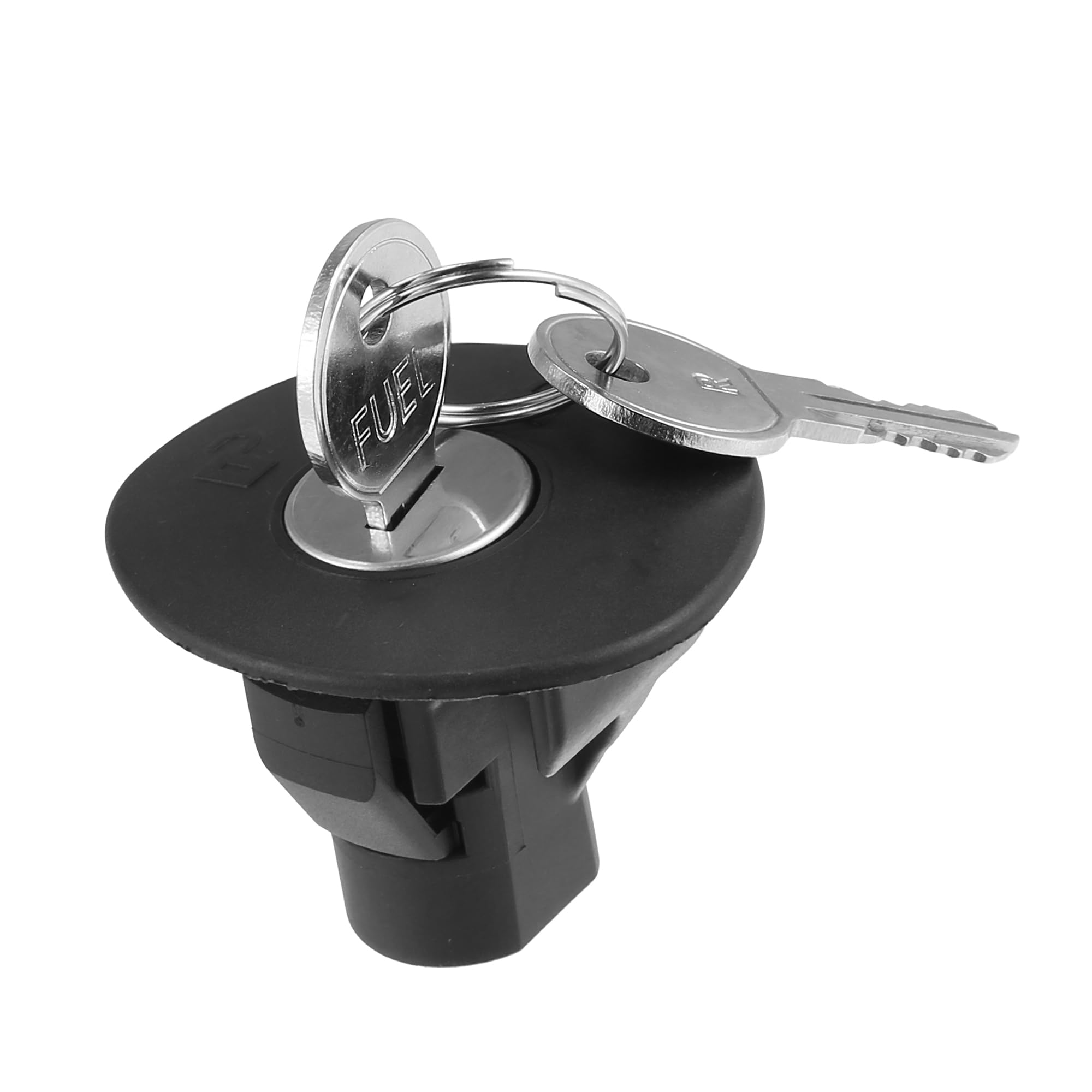 

A ABSOPRO Car Locking Lock Fuel Plug Gas Cap 8U5Z-9C268-B with Key Fuel чорний