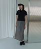 Epeueidi Tiered Skirt (Grey)