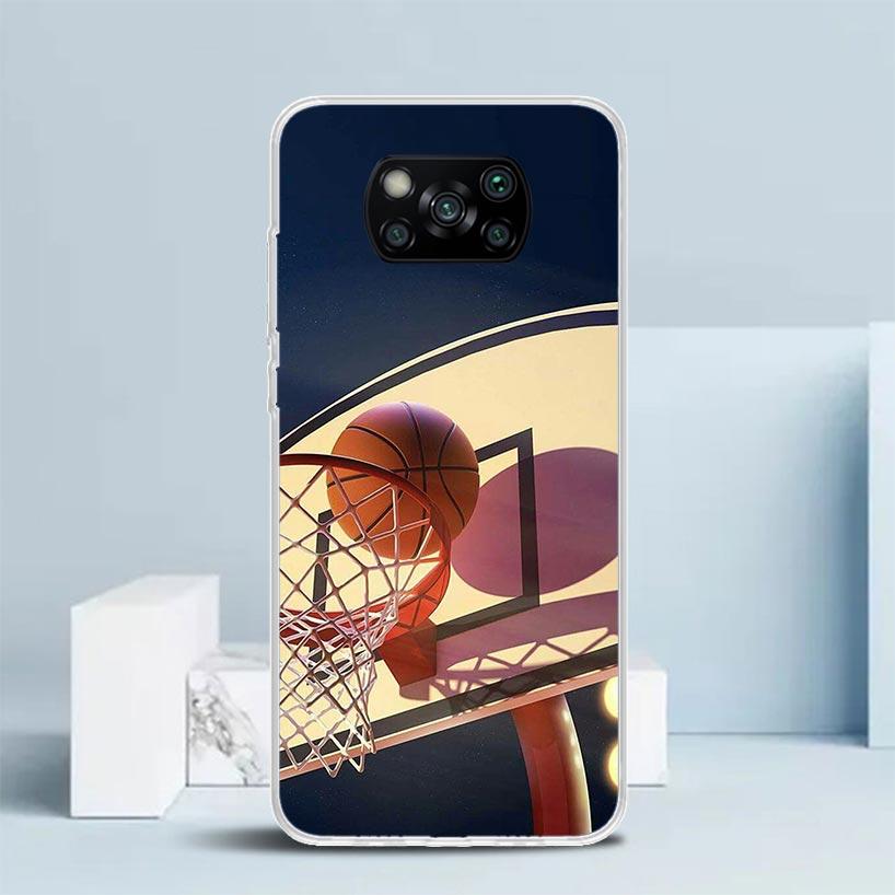 Basketball Basket Play Phone Case For Xiaomi Poco F7 Ultra X5 X6 X7 Pro M7 Redmi 15C 15 13C 13 12C 12 10C 10 10A 9 9C 9A 9T Cove