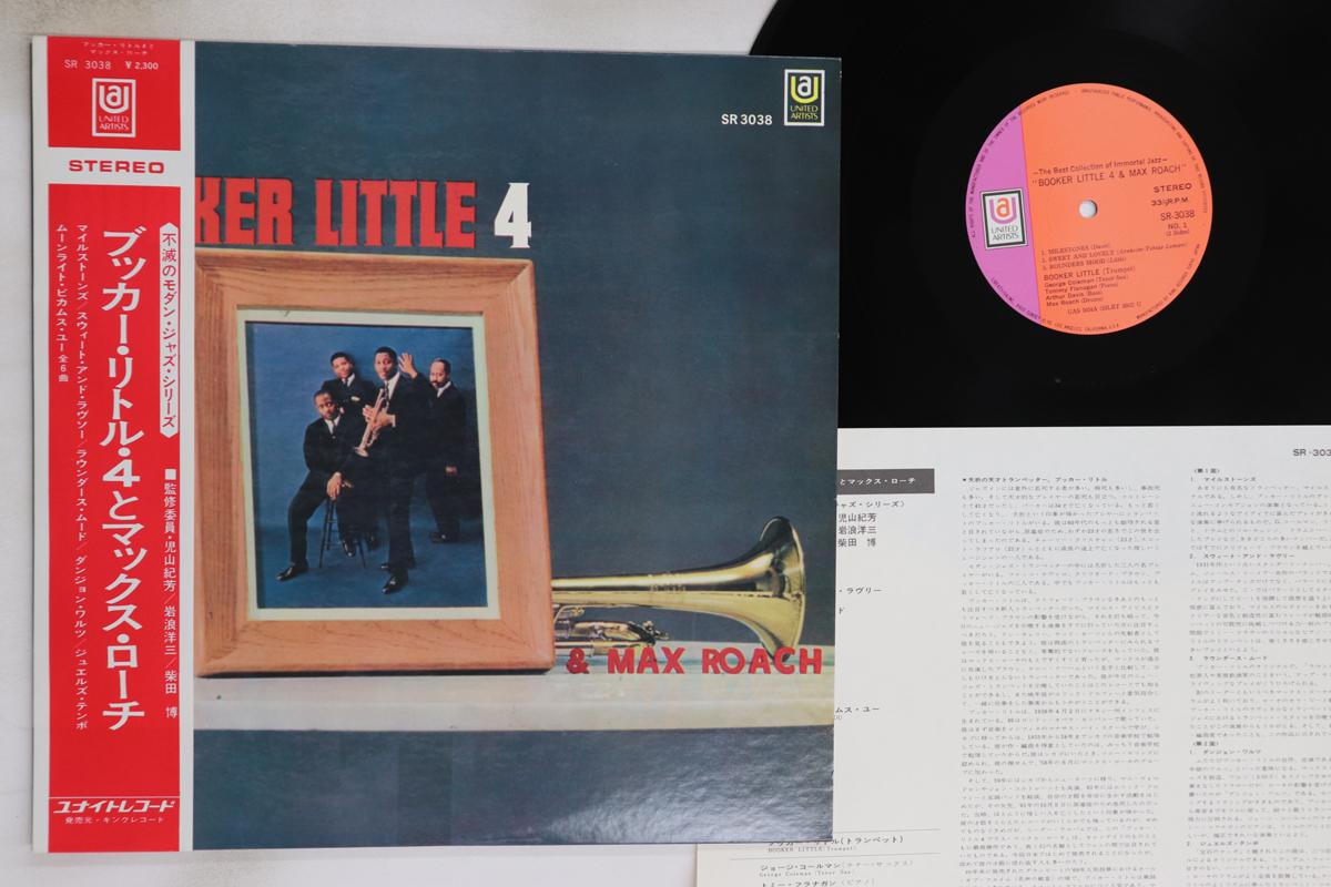 

LP Record BOOKER LITTLE 4 - Booker Little 4 & Max Roach SR3038 UNITED ARTISTS 1970 Japan Obi Jazz Used