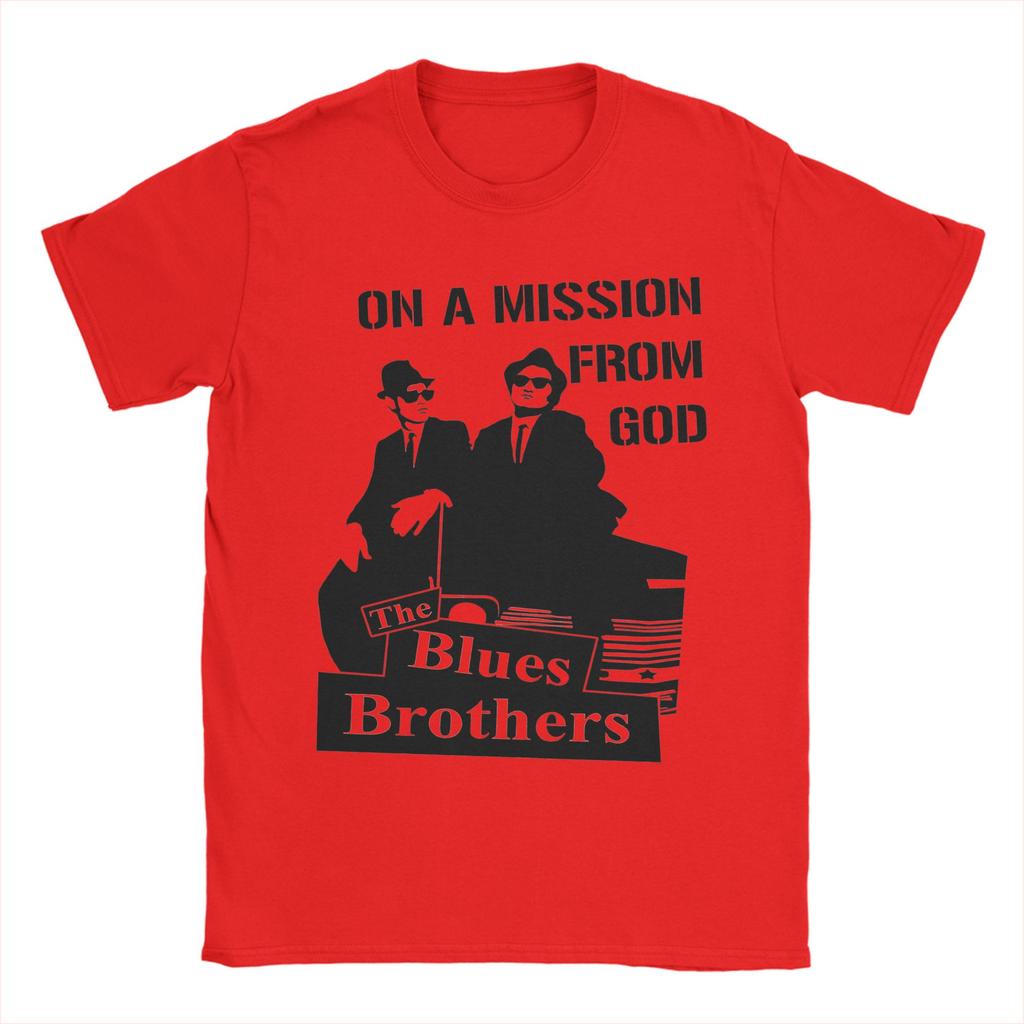 Unisexs Womens The Blues Brothers Shirt 100 Cotton Graphic Printed TShirt Top Clothing
