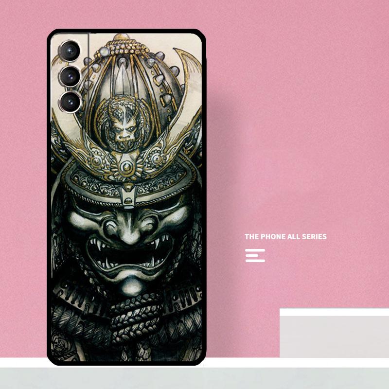 Japanese Samurai Art Phone Case For Samsung Galaxy S24 S26 Ultra S20 S21 S22 S23 S25 Plus S10 S25 FE Cover Coque