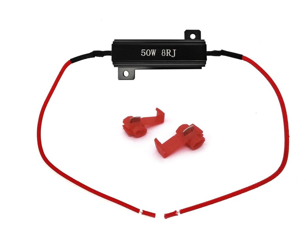 2 Stück Widerstand - CAN Fehlerdecoder 50W 8 Ohm 12V Off-Road