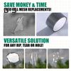 Window Screen Repair Tape Strong Adhesive Extra Long Wide Application Fiberglass Screen Tape Mesh Repair Patch Kit