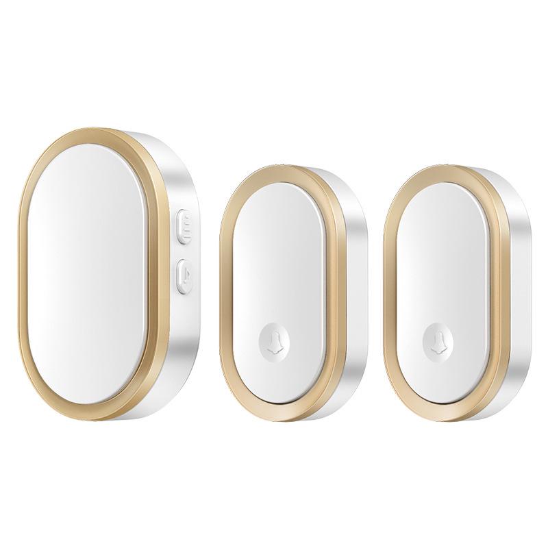 Smart Wireless Doorbell System: Water-Resistant, Dual Chimes, Long-Range Remote Control