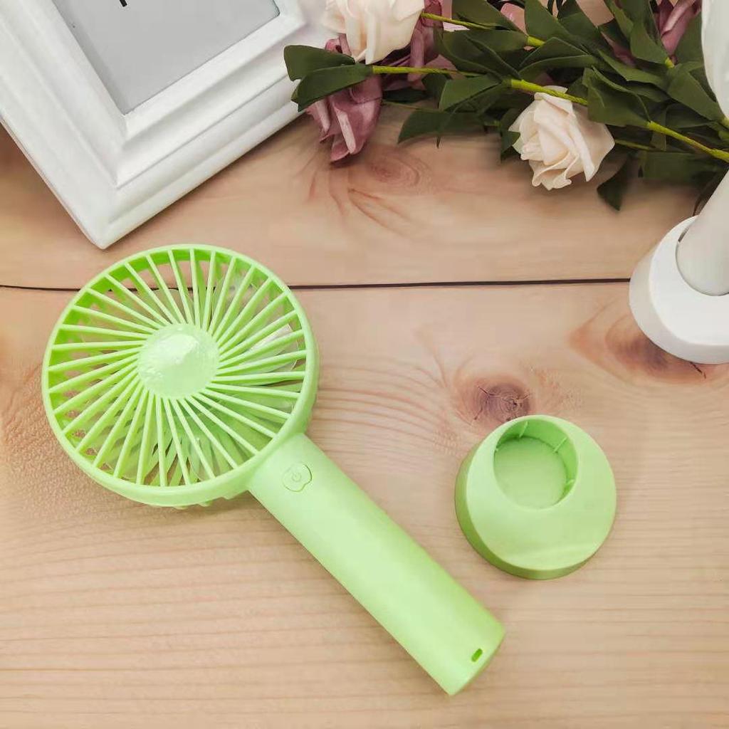 Silent Mini Handheld Fan: Portable, Rechargeable, Ideal Gift for Students, Desktop Use