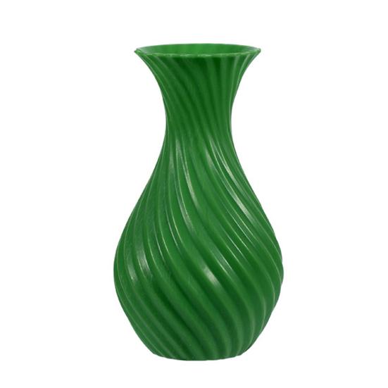 Imitation Ceramics Vase Green Plants Dried Flower Display Vase Living Room Bedroom Office Home Decor