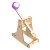 Diy Assembly Wooden Trebuchet Catapult Vehicle Model Kits Children Kids Gift
