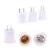 1Pc America European Plug E27 Lamp LED Bulbs Base E27 To EU US Plug Lamp Holder Converter Socket Adapter White Light Socket