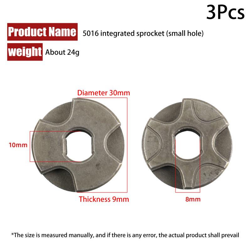 3 Pcs 5016 Professional Chainsaw Sprocket Crafted Electric Chainsaw Sprocket From Manganese Steel For Power Tool