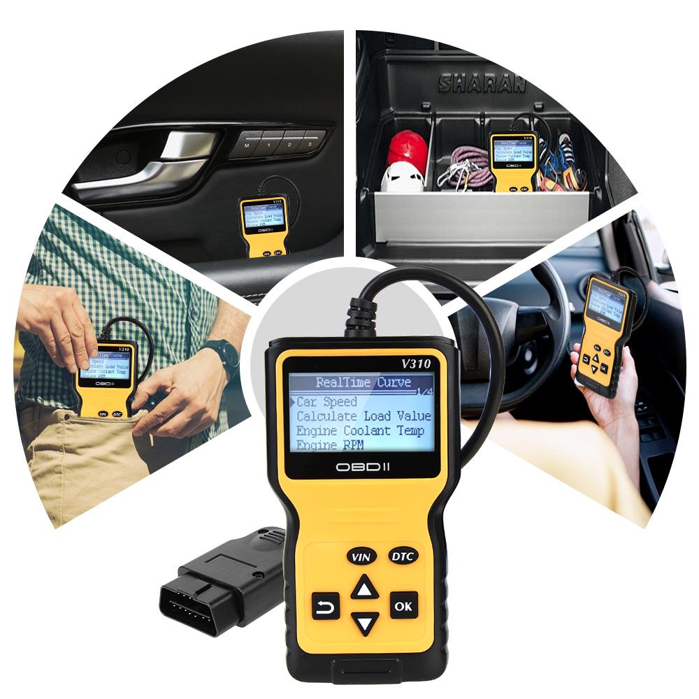 OBD2 Scanner V310 Code Reader Auto Accessories Read/Clear Fault Scan Tool ELM 327 Car Auto Diagnostic Tool