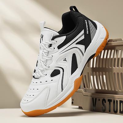 2026 Summer New Men Badminton Shoes Non Slip Badminton Sneakers Breathable Badminton Footwear Comfortable Outdoor Sports Shoes