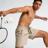 Men's Quick-Dry Breathable Outdoor Beach Shorts - Elastic Waist, Large Size, Casual Five-Point Fitness Pants