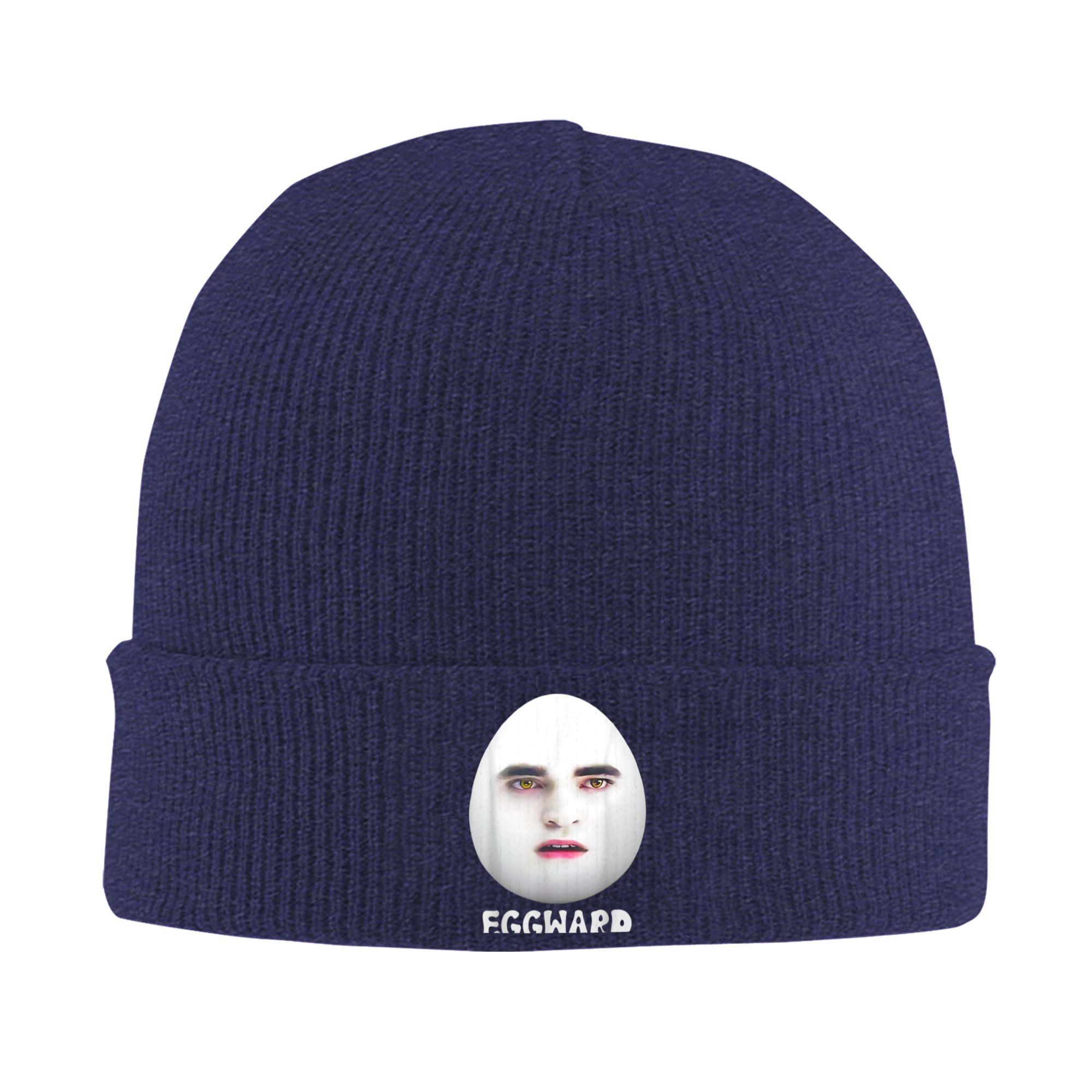 

Unisex Adult eggward Funny Meme Beanie Hats Street Knit Hat Autumn Winter Outdoor Caps Design Warm Bonnet Hats One Size