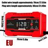 12 Volt Battery Charger 12V6A Automatic Smart Battery Charger Vehicle Charging Maintenance Equipment For Cars Motorcycles Trucks