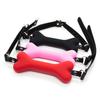 Sexual Harness Dog Bone Mouth Gag BDSM Games Slave Opening Mouth Bite Ball Gag Exotic Accessories Adult Sex Toys For Couples