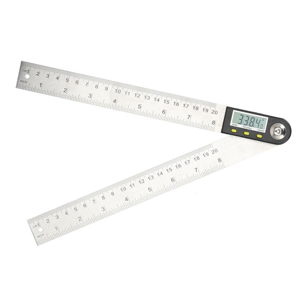 Digital Angle Finder Ruler 2 In 1 Goniometer Protractor Tool with Display for Automobiles0200mm