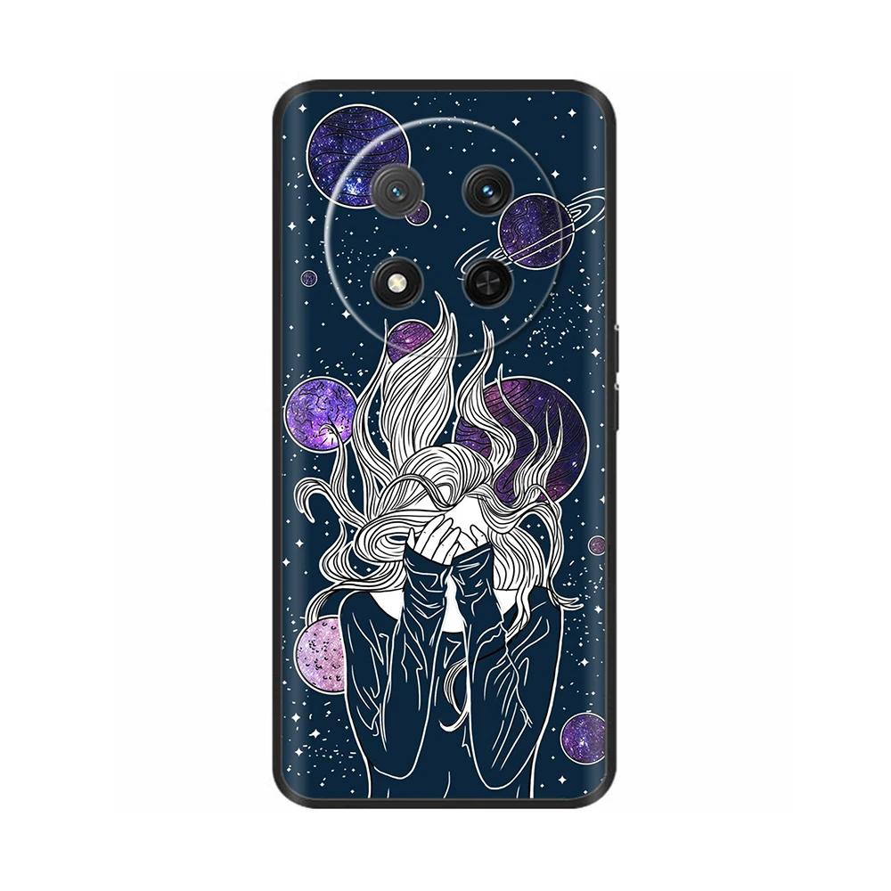 Soft Silicone Cover For Huawei Honor Magic7 Lite 5G Case Ginkgo Printed Phone Back Case On For Honor Magic7 Pro Magic 7 Fundas