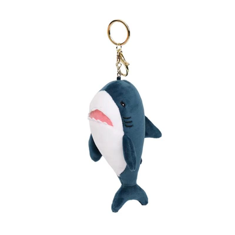 Cute Cartoon Animal Plush Toy Keychain Backpack Keychain Long Leg Frog Bear Lion Bread Dog Teddy Bear Expression Doll Cute Gift