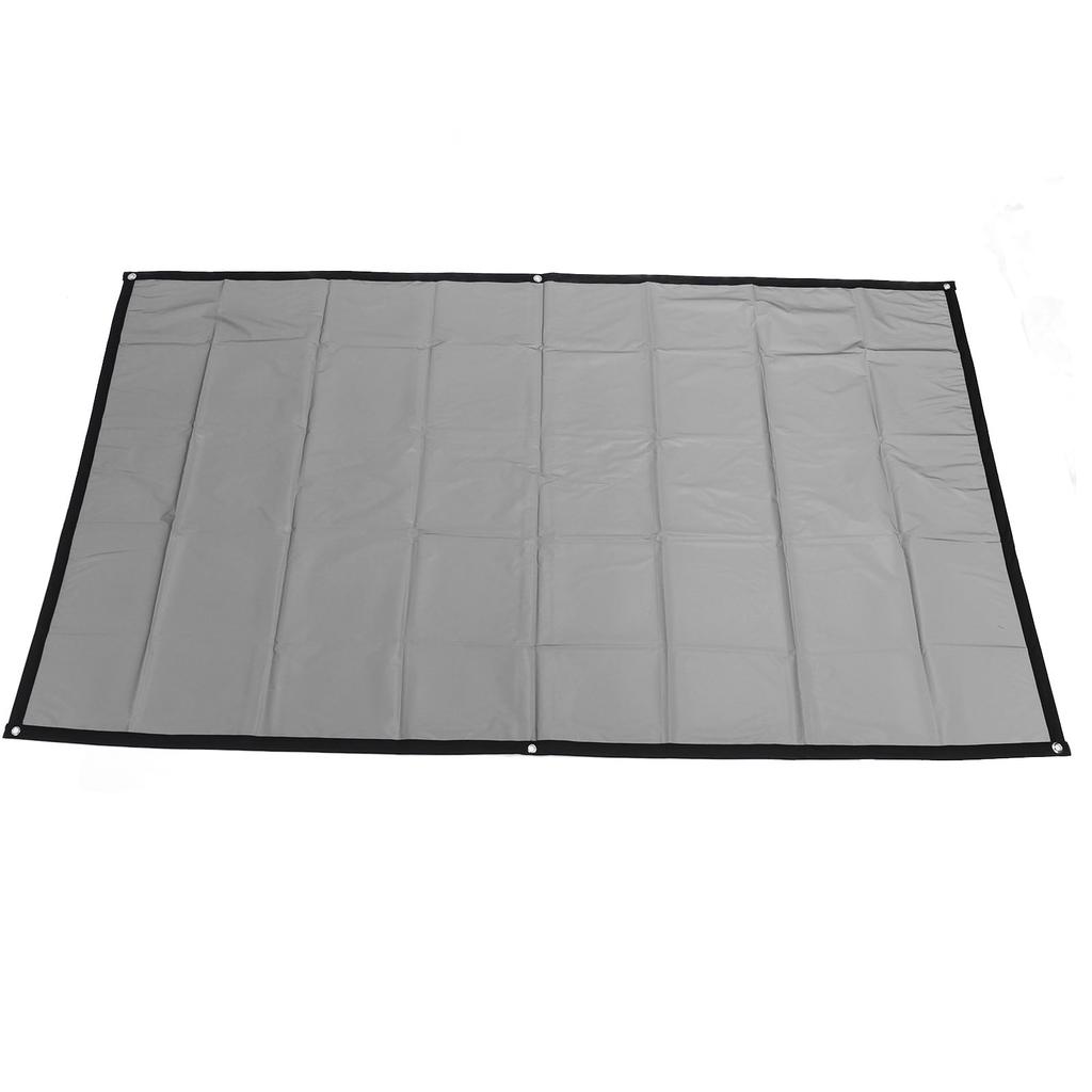 Movie Projector Screen Synthetic PVC Anti Light 16:9 Foldable Portable Wall Mount Projection Screen with Hooks for Home