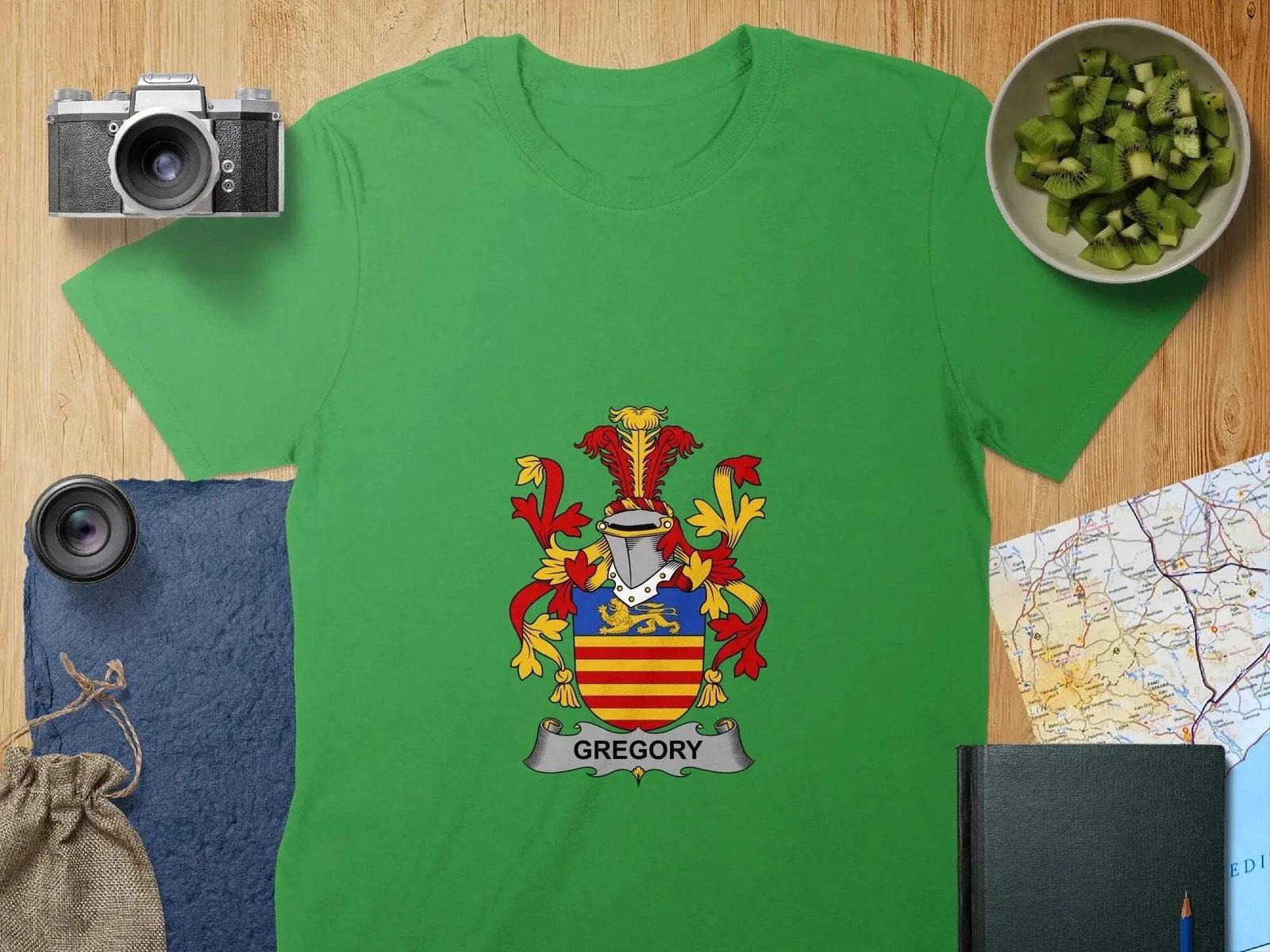 Gregory Coat Of Arms Irish T-Shirt L