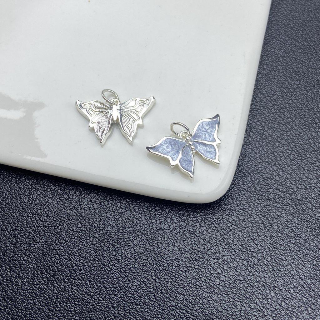 Color-Preserving Butterfly Pendant for DIY Jewelry, Nail Art, Bracelets & Necklaces