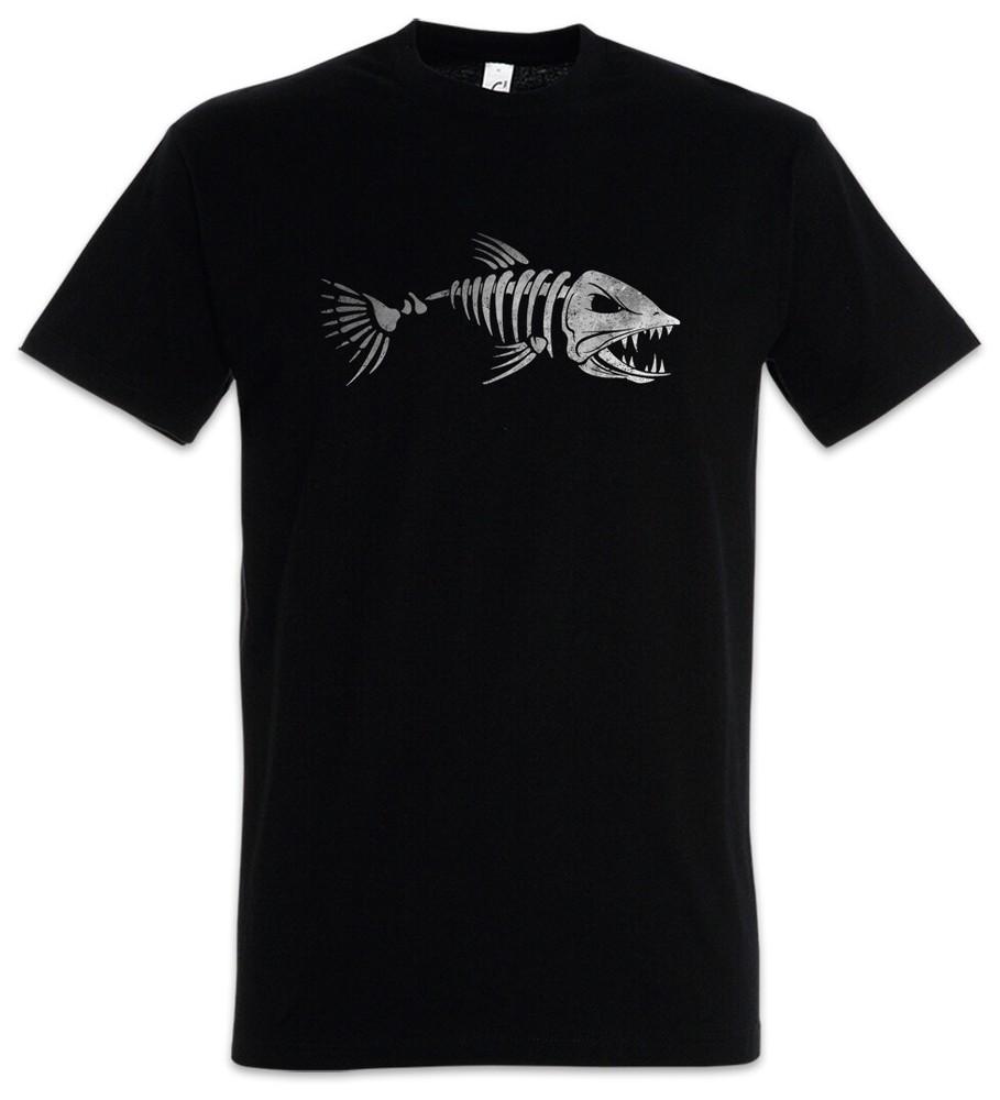 

Fish Skeleton Mens T-Shirt Skeleton Fish Skeleton Fish Fishing Fishing Fishing 3XL