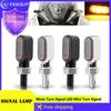 Motorcycle Turn Signal Light 3LED Turn Signals Lamp 12V 8mm Moto Indicator Blinker Lights For Honda For Yamaha For Cafe Racer