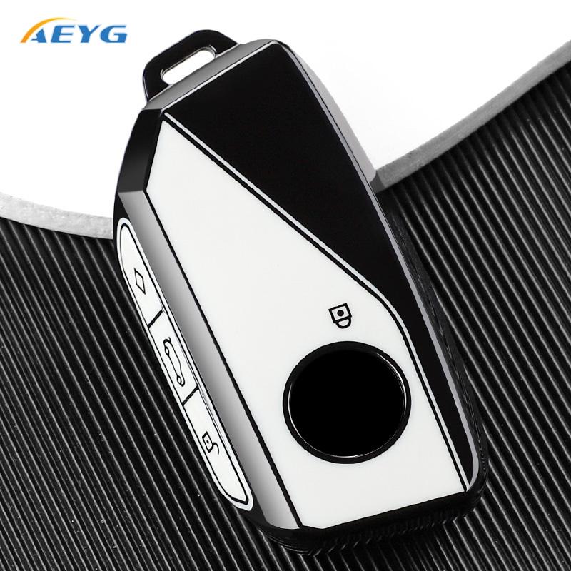Fashion Car Key Case Cover Shell Fob For Bmw G07 X7 Lci U11 X1 G70 7 Series G09 Xm F98 X4M Lci G18 X5 G81 M3 I20 Ix Keychain