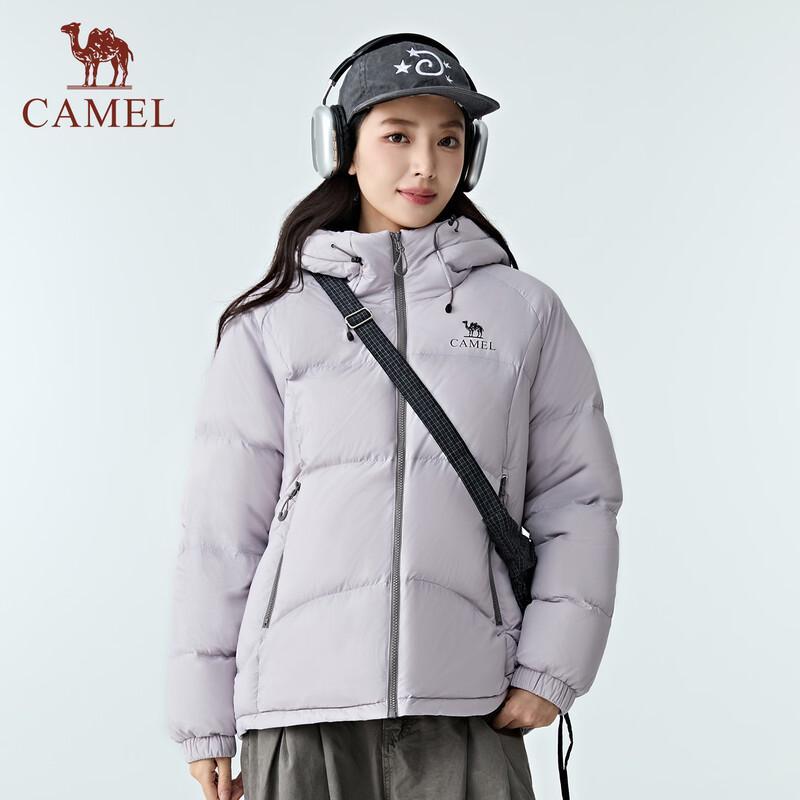 CAMEL Outdoor Hooded Down Jacket