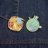 Adorable Cartoon Pokmon Legendary Monster Enamel Pin Collectible Brooch For Fans