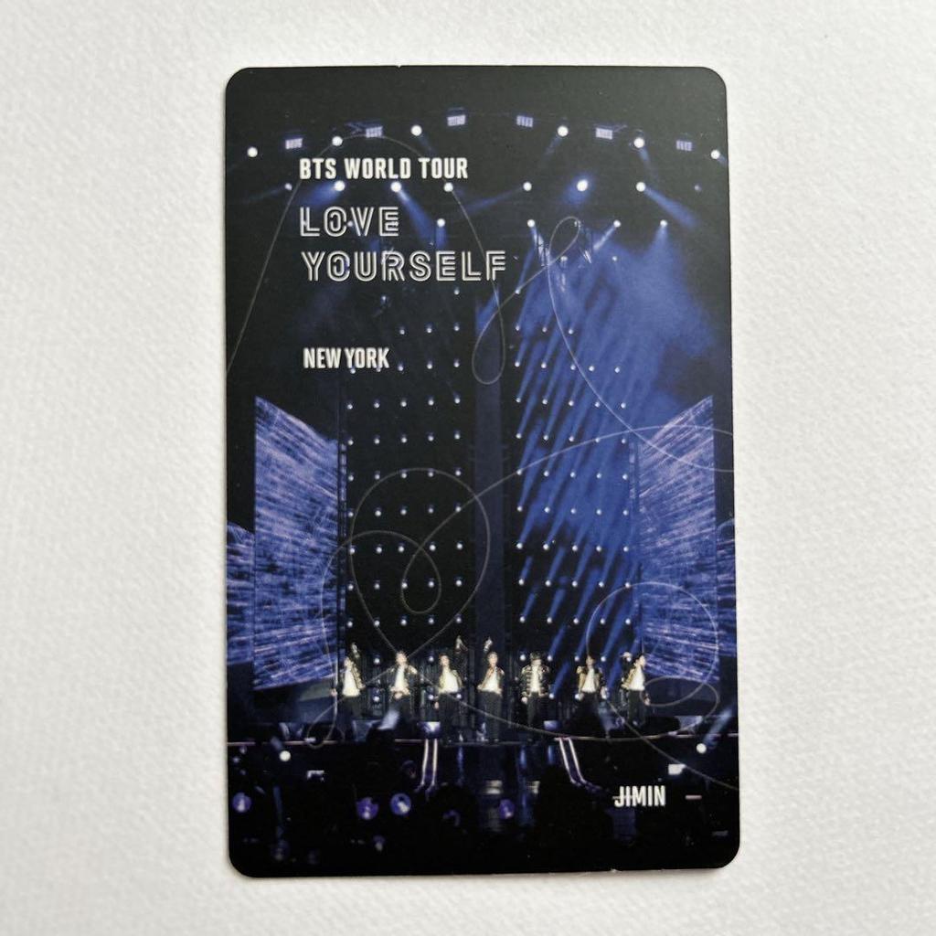 [USED] BTS LoveYourself NEWYORK Blu-ray Jimin