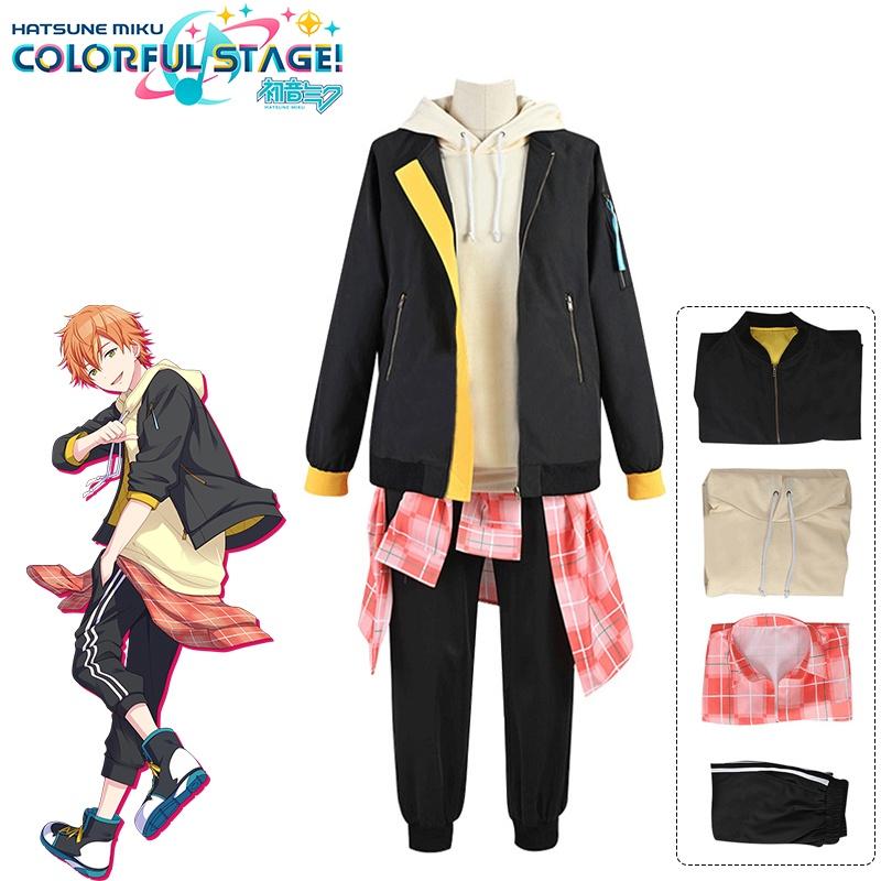 

Sekai Colorful Project Сценический Костюм Косплей Наряд Карнавал Синономеакито Boy,XL