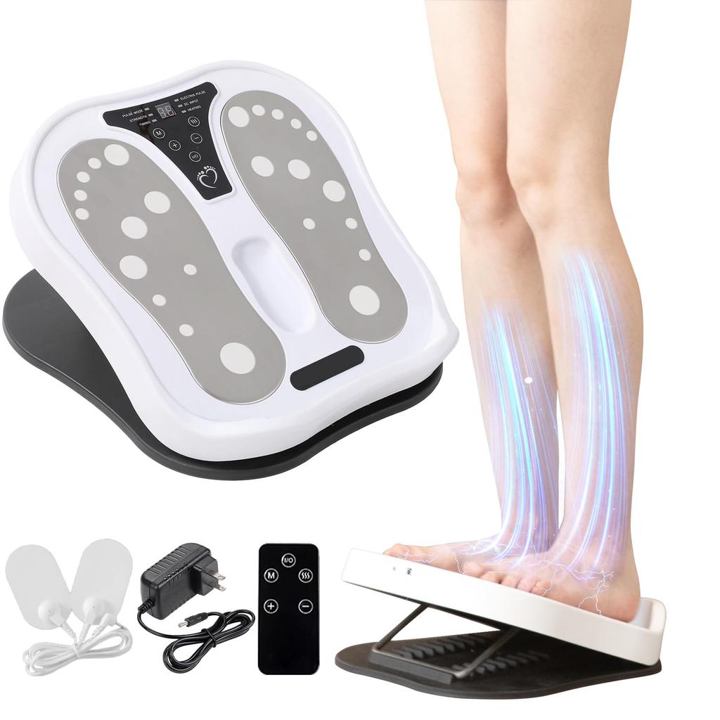 Lefonte EMS foot foot muscle foot foot moxibustion LED touch remote 15 training 50 levels of intensity cordless use stretch Achilles tendon foot
