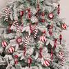 11/11pcs Christmas Ball Ornaments Special-shaped Christmas Tree Party Decoration New Christmas Spheres Pendant Short Snail Set