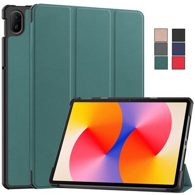 Étui de protection pliable magnétique en cuir pour tablette Huawei MatePad SE 11 2024, étui coloré et multicolore