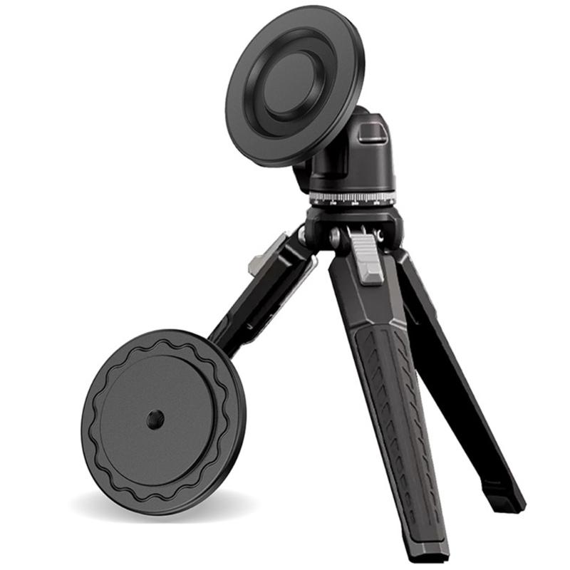 Flexible Universal Strong Magnetic Phone Mount Adapter for Phones with Cold Shoe & 1/4inch Screw Hole Compatibilities