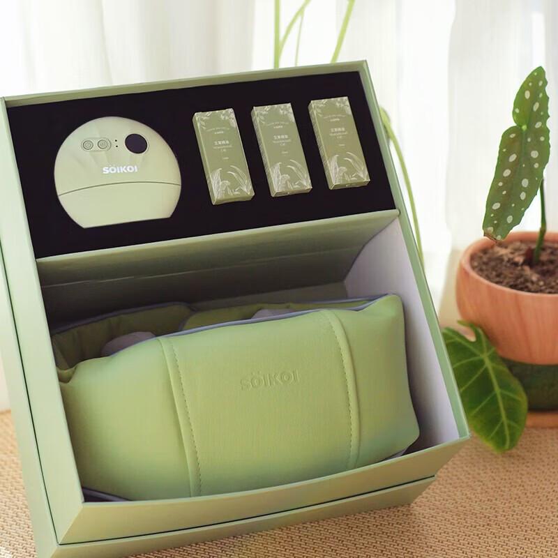 SoiKoi Portable Red Bian Stone Smart Massager S10 CN plug (adapter included)