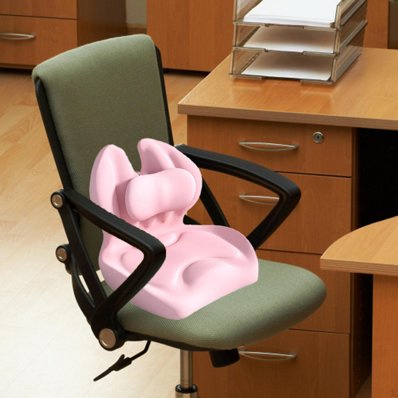 

Подушка для сиденья из пеноматериала с эффектом памяти, подушка для стула, удобный моющийся чехол, поддержка спинки, поясничная поддержка